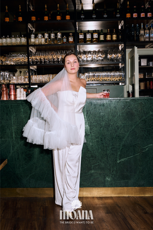 KAHEA Short Bridal Veil