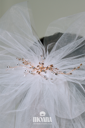NIU Short Bridal Veil
