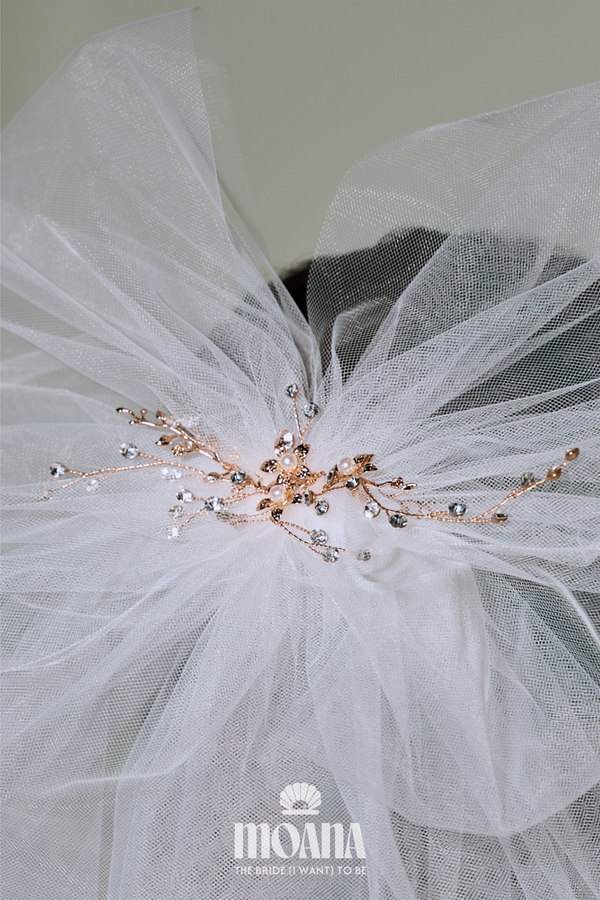 NIU Short Bridal Veil