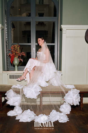 HOMOKA Long Wedding Veil