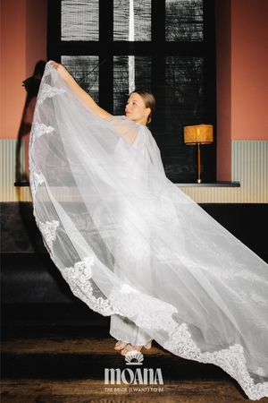 HULA Bridal Veil Cape