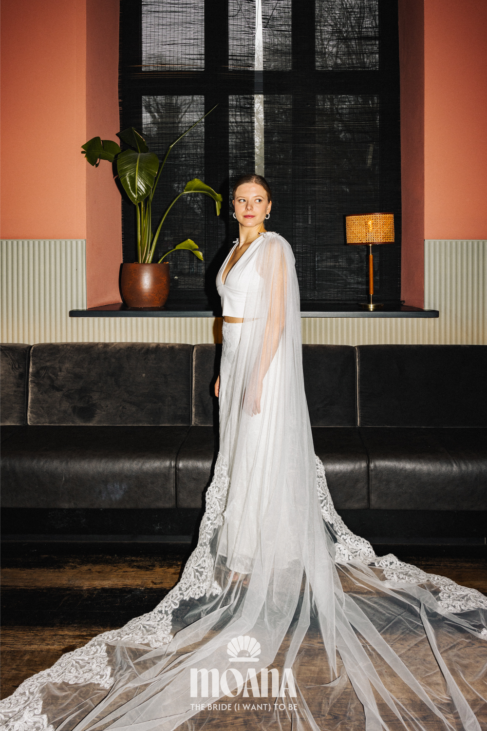 HULA Bridal Veil Cape