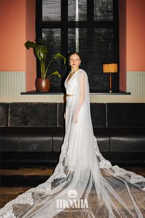 HULA Bridal Veil Cape