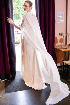 MOANA_Brautschleier_Cape_aus Chiffon_HOKELE_hinten